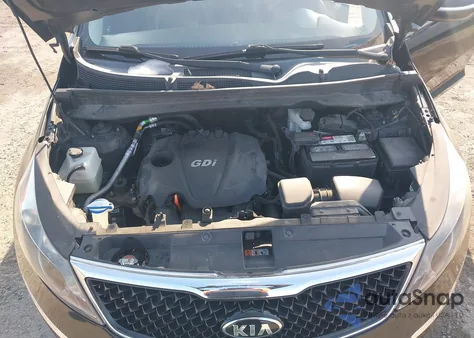 2016 Kia Sportage Ex из США, поврежденный, VIN KNDPCCAC6G7863676